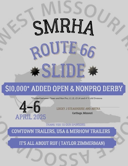 SMRHA ROUTE 66 SLIDE APRIL 4-6, 2025